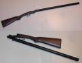 Fusil FALCO pliant cal.410 Mag à silencieux.