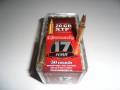 Cartouches HORNADY 17 HMR XTP.