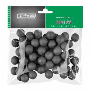 Billes Caoutchouc Noyau Acier Calibre .68 X 50.