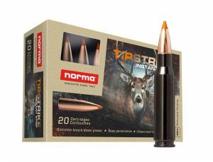 Cartouches 308 Win. NORMA 170 Grs TIP STRIKE SILENCER.