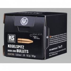 Ogives RWS calibre 308 / 7,62 MM - 165 Grs - 10,7 g KS X 50.
