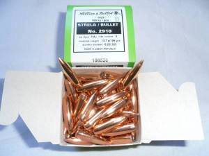 Ogives Sellier et Bellot 323 / 8 MM - 196 Grs FMJ X 50.