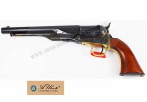 Revolver UBERTI 1860 ARMY Fluté Cal. 44 PN. Canon 8 Pouces.