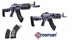 CARABINE CROSSMAN AK 1 CO² FULL AUTO 4.5 BB'S