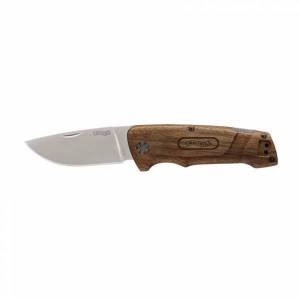 Couteau WALTHER BWK2 manche en bois de noyer.