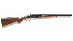 Coach Gun PIETTA 1878 Cal. 12 Magnum à chiens extérieurs.