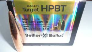 Ogives Sellier et Bellot 338 - 300 Grs HPBT X 30.