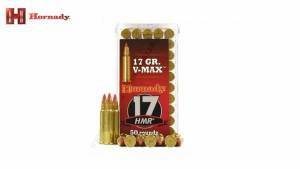 Cartouches HORNADY 17 HMR V - MAX.