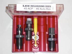 Jeu d'outils 45 ACP LEE Carbure.