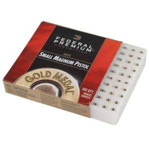 FEDERAL Small Pistol MAGNUM Match GM 200 M X 100.