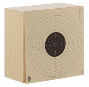 Cibles ISSF PISTOLET 10 mètres ( 17 X 17 Cms ) par 250.