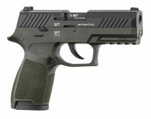 Pistolet SIG SAUER P 320 OD GREEN Cal. 9 MM à blanc.