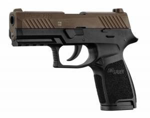 Pistolet SIG SAUER P 320 BLACK / BRONZE Cal. 9 MM à blanc.