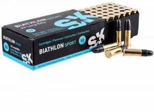 Cartouches 22 LR SK BIATHLON SPORT par 50.