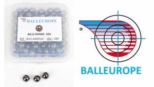 Balles Françaises BALLEUROPE Cal. 454 RB X 100.