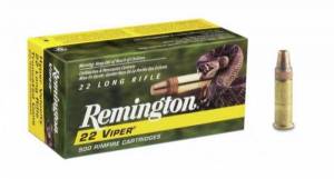 Cartouches 22 LR REMINGTON VIPER HYPER VELOCITY.