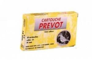 Cartouches PREVOT Calibre 14 MM Subsoniques Pb 6.