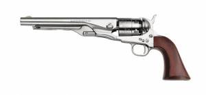 Revolver PIETTA 1860 OLD SILVER Gravé Cal 44.