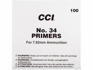 CCI 34 Large Rifle Militaire X 100.