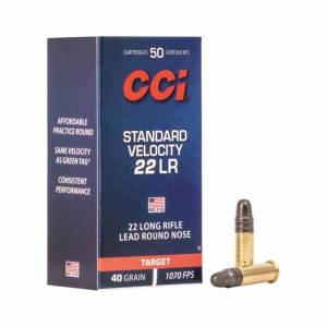 Cartouches 22 LR CCI STANDARD X 50.