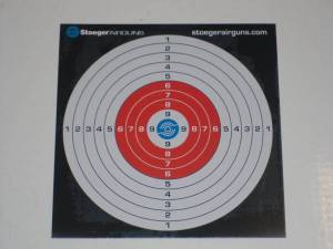 Cibles STOEGER 14 X 14 Cms.