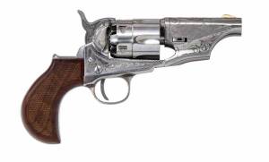 Revolver PIETTA 1862 POCKET POLICE ACIER GRAVÉ 44 PN.