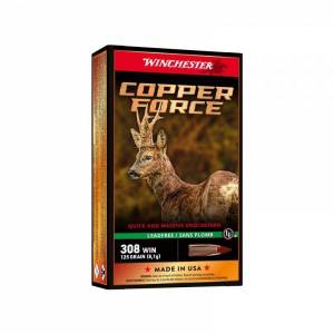 Cartouches 308 Win. WINCHESTER 125 Grs COPPER FORCE.