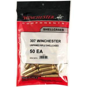 Douilles 307 Win. WINCHESTER X 50.