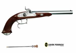 Pistolet PEDERSOLI LE PAGE Target Percussion Cal. 44 PN.