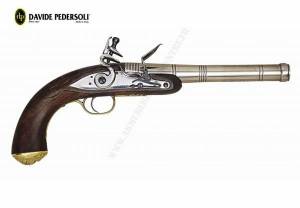 Pistolet PEDERSOLI QUEEN ANN Cal. 50 PN à SILEX.