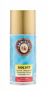 Solvant Poudre Noire ARMISTOL en spray 150 Ml.