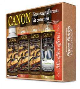 Kit de 4 produits CANON + Microfibre pour armes.