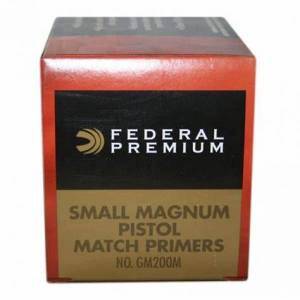 FEDERAL Small Pistol MAGNUM Match GM 200 M en pack de 1000.