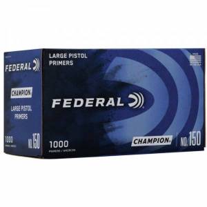 FEDERAL Large Pistol 150 en pack de 1000.