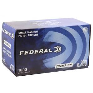 FEDERAL Small Pistol MAGNUM GM 200 X 1000.