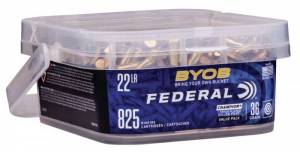 Cartouches 22 LR FEDERAL HP BYOB X 825.
