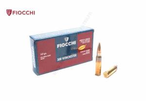 Cartouches 308 Win. FIOCCHI 147 Grs FMJ X 20.