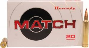 Cartouches 300 Win. Mag. HORNADY 195 Grs ELD MATCH X 20.