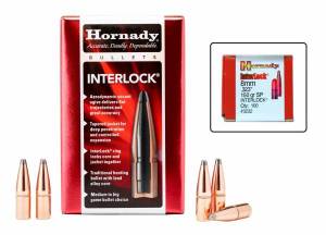 Ogives Hornady 323 / 8 MM - 150 Grs SP Interlock Réf. 3232.