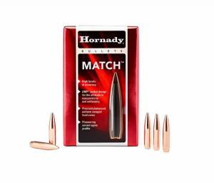 Ogives Hornady 30 - 168 Grs BTHP Réf. 30501.