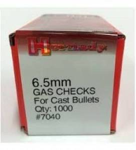 Gas - Checks HORNADY calibre 6,5 MM.