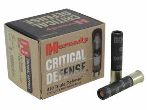 Cartouches 410 Magnum HORNADY CRITICAL DEFENSE.