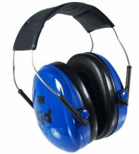 Casque anti - bruit PELTOR KID BLEU.