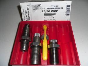 Jeu d'outils 25 - 20 Winchester LEE.