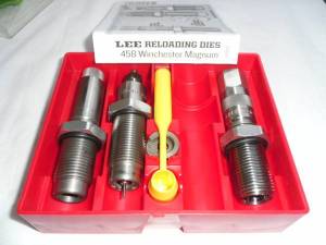 Jeu d'outils 458 Winchester Magnum LEE.