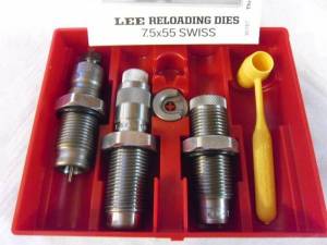 Jeu d'outils 7,5 X 55 Swiss LEE.