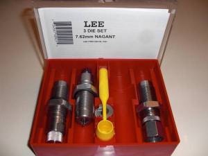 Jeu d'outils 7,62 Nagant Revolver LEE.