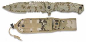 Couteau TACTIQUE RUI K25 CAMO DÉSERT.