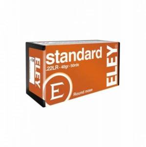 Cartouches 22 LR ELEY STANDARD X 50.