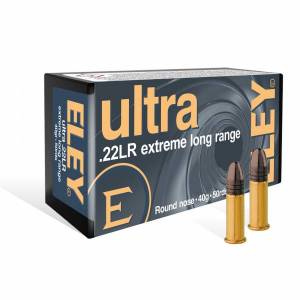 Cartouches 22 LR ELEY EXTREME LONG RANGE X 500.